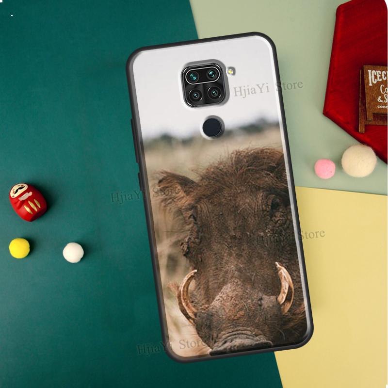 Wild Boar Case For Xiaomi Redmi 10 9 9A 9C 9T Cover For Redmi Note 11 10 7 8 9 Pro 9S 11S 10S Coque
