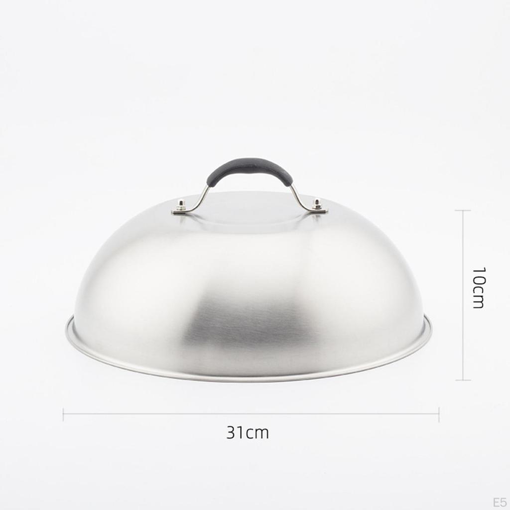 Burger Cover Round Basting Grilling Melting Dome Grill Domes for Barbecue