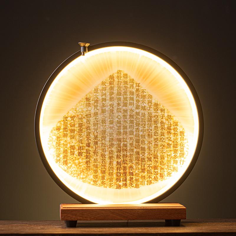 Ceramic ornament "Lotus Heart Guanyin Bodhisattva" Dehua White Porcelain Lin Yixin Buddha Statue Western Three Saints Statue