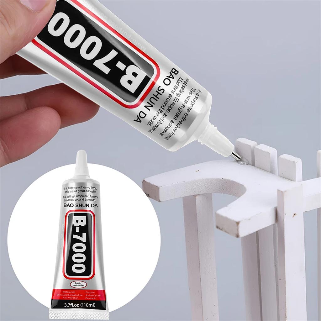 15/50/110ml B-7000 Glue T-8000 Adhesive Epoxy Resin Repair Cell Phone Touch Screen Liquid Glue Jewelry Craft Adhesive Glue.
