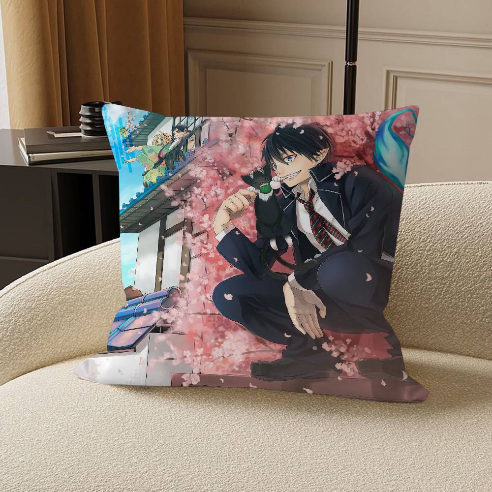 Anime Blue-Exorcist Pillow Anime Pillow Sofa Bed Head Pillow Cover Cushion Cover 45x45 Cm Fashion