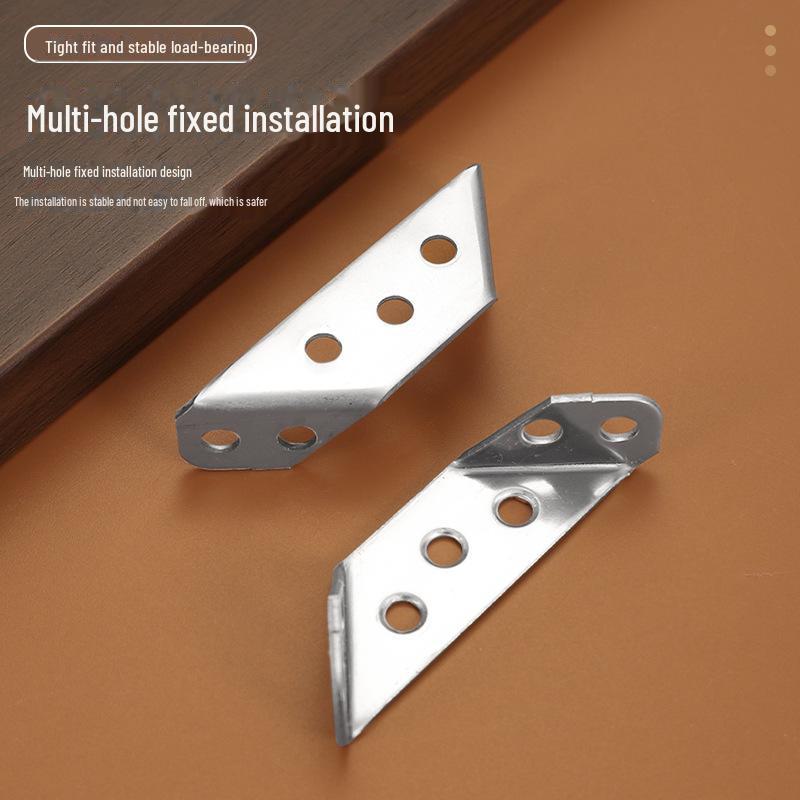 Suport de colț multifuncțional din oțel inoxidabil pentru scări și mobilier