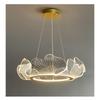 Wohnzimmer-Kronleuchter, moderne Acryl-Ginkgo-Pendelleuchte, LED-Kronleuchter für Esszimmer, Beleuchtungskörper
