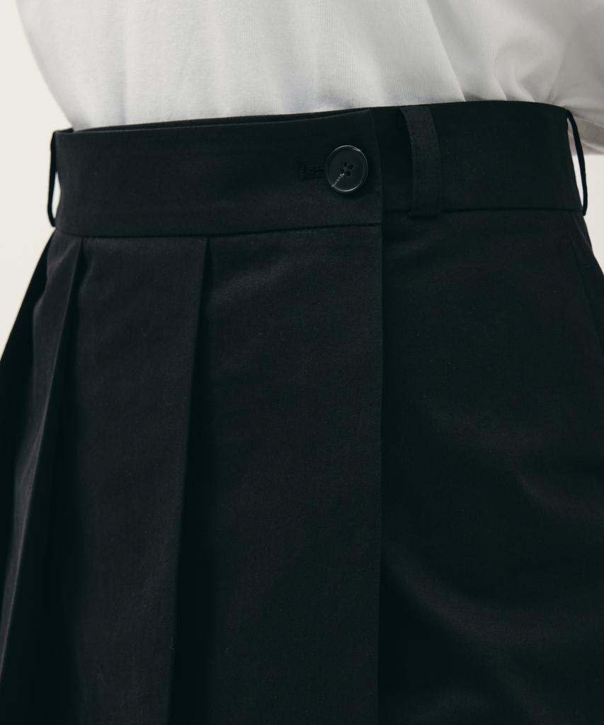 JUN BY JUN K Trench Mini Skirt_Black