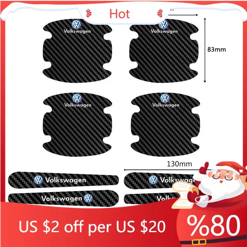 Neuer PU-Türgriffschalen-Kollisionsschutz-Aufkleber Für Volkswagen GTI Polo Golf Passat Tiguan Arteon Touareg CC