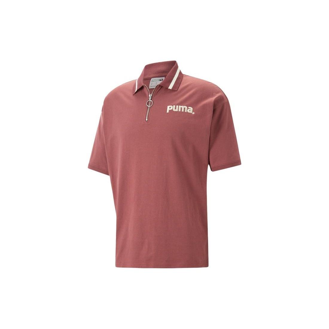PUMA Polo Shirts Pink Men s 622541-49 XL