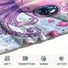 Octopus Print Flannel Blanket, High quality Comfortable for All Seasons, Home Decor, Warmth and Comfort, Perfect for Christmas Gifts