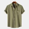 Hawaii-Hemd für Herren, Herren-Bowling-Hemden im Vintage-Stil, kurzärmelig, Sommer-Strandhemd