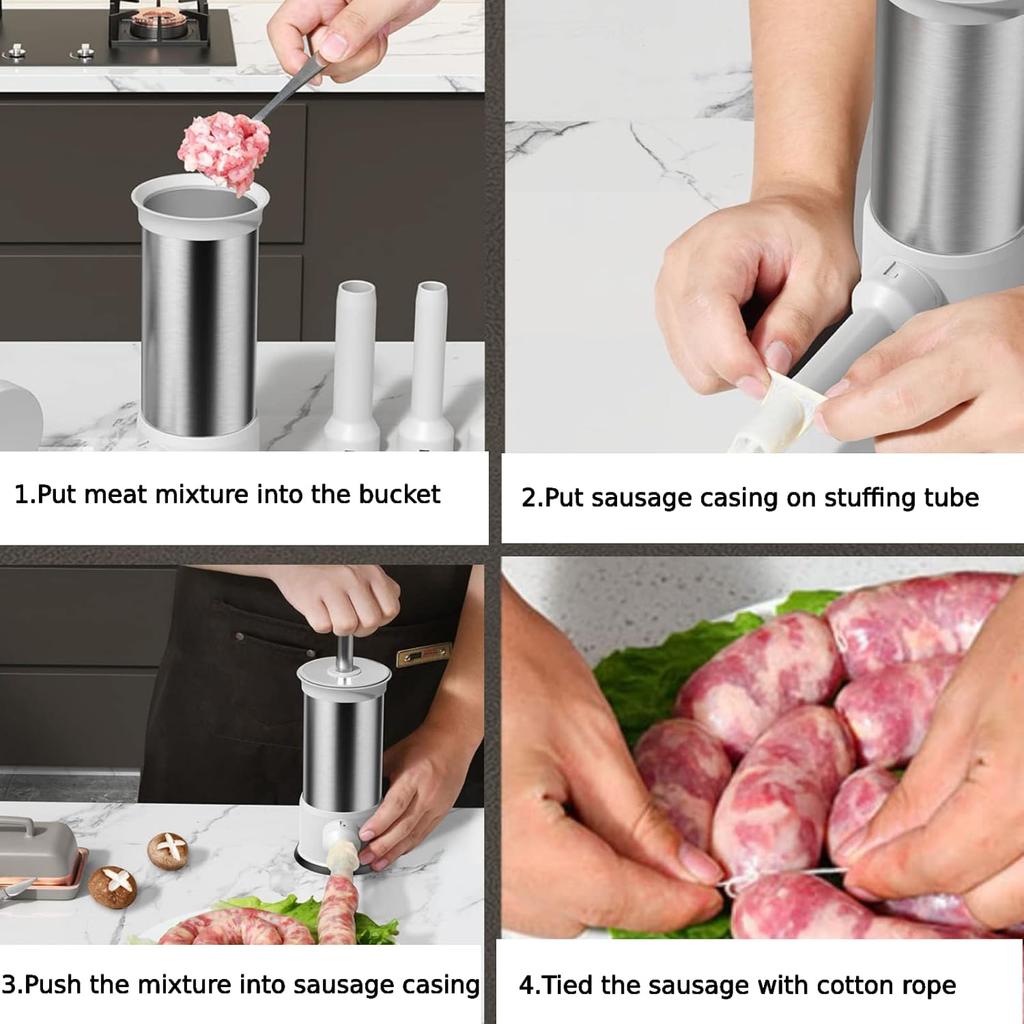Home sausage making machine  sausage stuffing tools  sausage casing tools