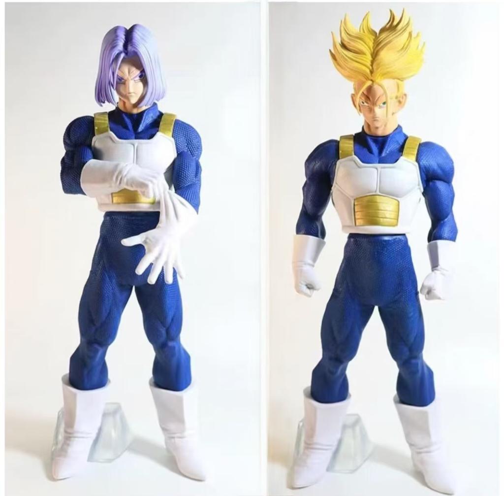 Anime Dragon Ball Figures Battle Dress Trunks Figures Super Saiyan Action Awakened Trunks Model Collection Toys Birthday Gifts