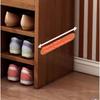 Convenient Shoe Changing Cabinet Integrated Entrance Shoe Bench Simple Solid Wood Shoe Cabinet Multi-layer Simple Shoe Cabinet