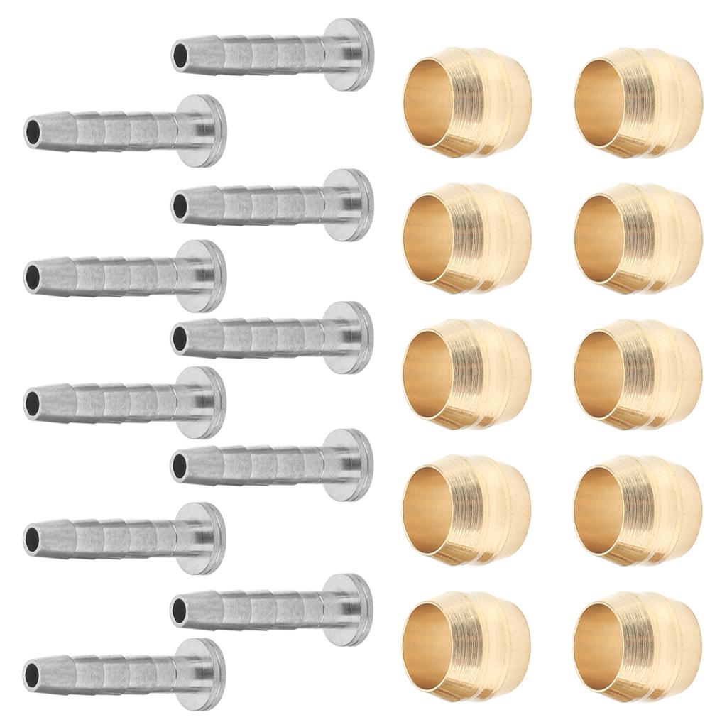 GUB Mountain Bike Disc Brake Hose Copper Olive and Connecting Insert Set for BH90 Hose