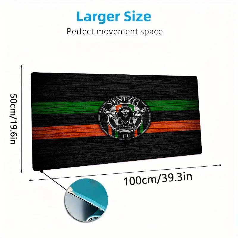 Venezia FC Color Mouse Pad Large Gaming Table Cushion Non-slip Laptop Tablet Big Mousepad XXL Mat Mini PC Playmat With Lock edge