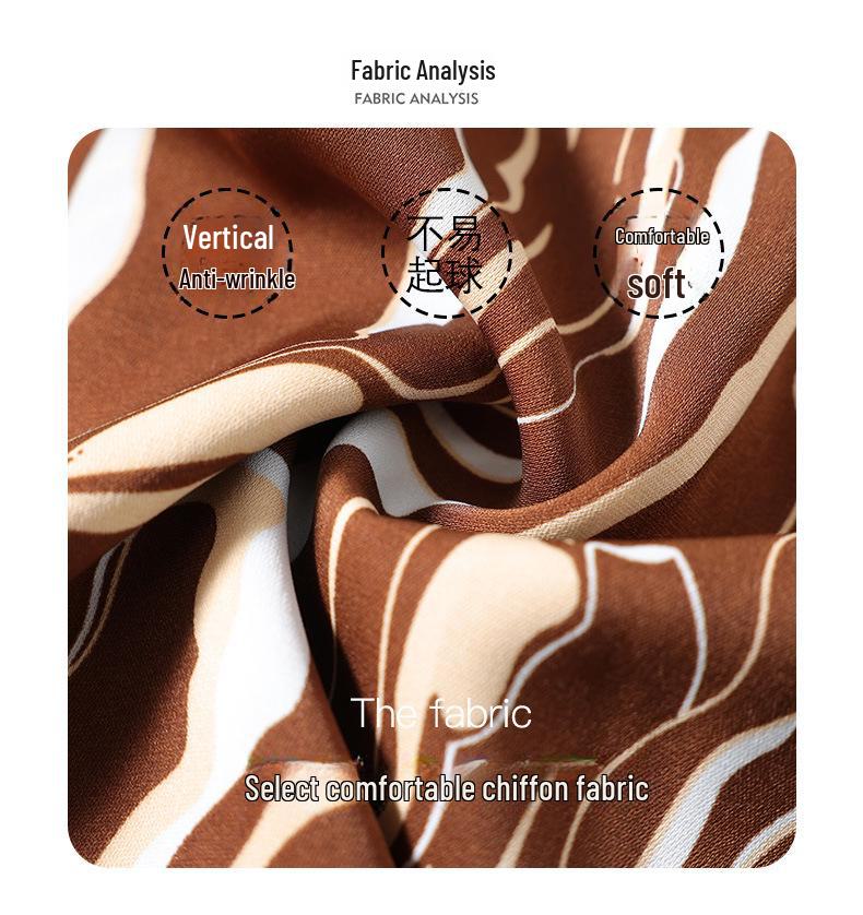 Women's Plus Size Long-Sleeve Floral Dress with Waist - Perfect for Spring and Autumn