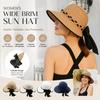 Wide Brim Sun Hat Multicolor Face Covering Cap Portable Sun Visor Hat  Beach Trip
