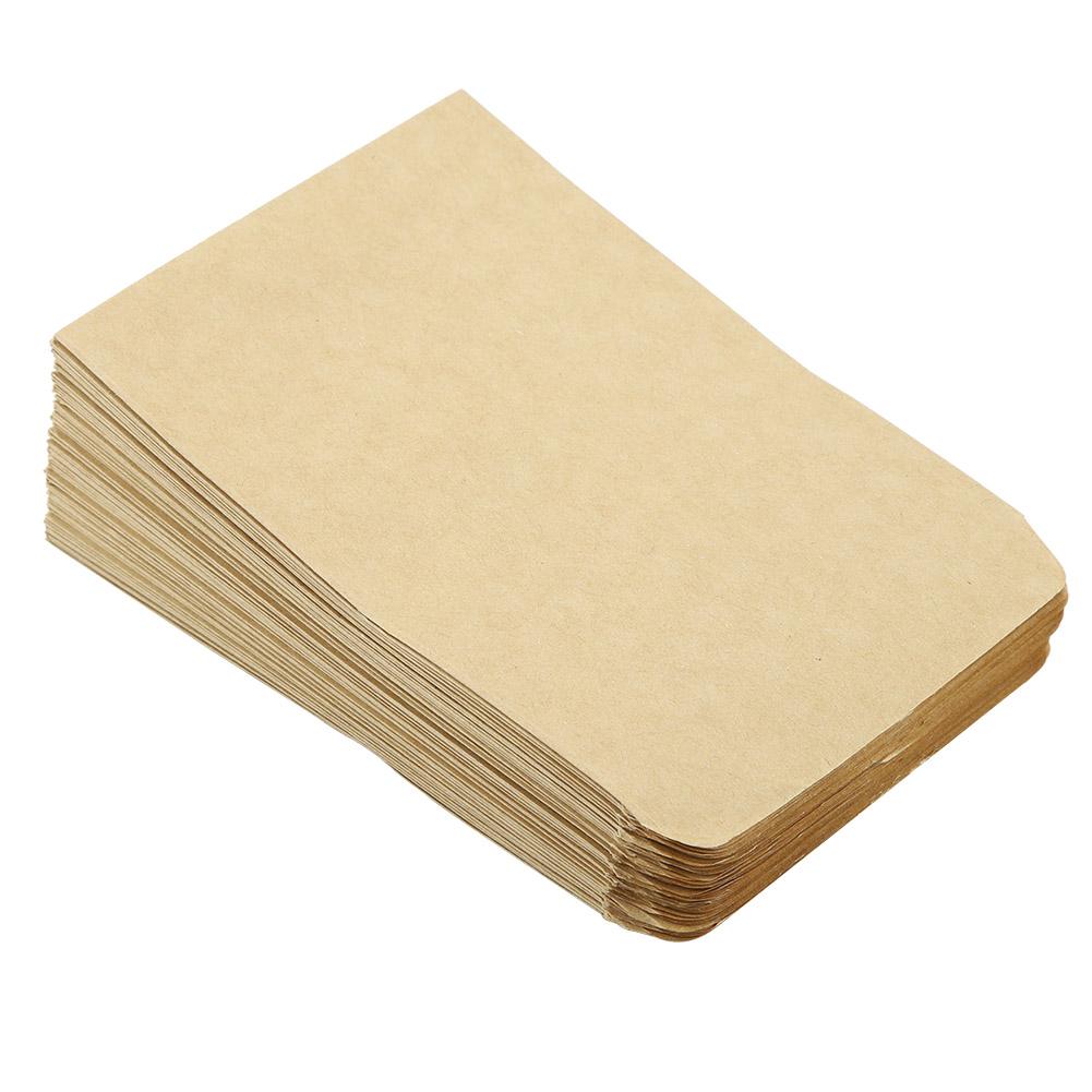 100pcs Kraft Paper Bags Corns Wheat Rice Seeds Packaging Storage Bag Envelop Style