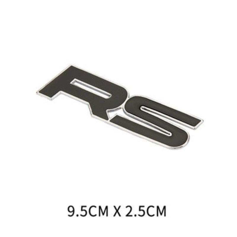 

Chevrolet Malibu XL, Captiva, Trailblazer, custom RS decals, badges, rear emblems, grille emblems. Rs black edition - metal label