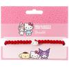 Hello Kitty Red Bead Bracelet with Hello Kitty Charm