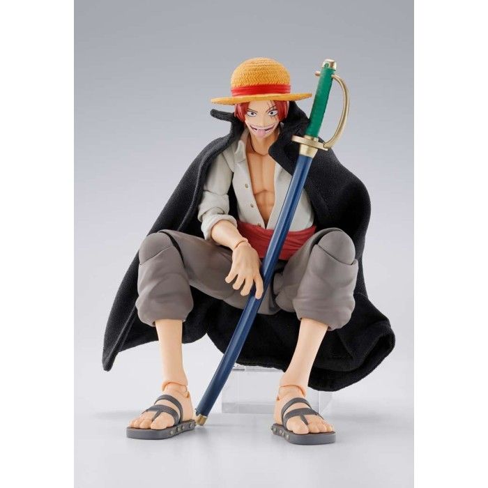 Figurines One Piece - Shanks &amp; Monkey.D.Luffy Childhood S.H.Figuarts Bandai