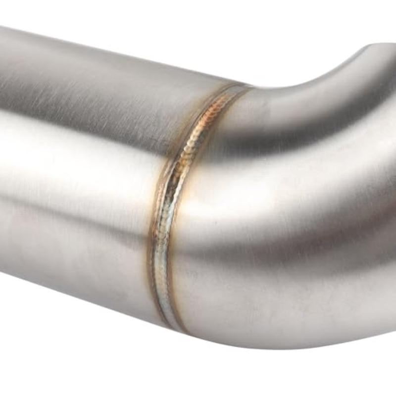 Motorcycle Stainless Steel Exhaust Muffler for Stock or Big Bore Applications Suitable for ATC70 Z50 Mini Bikes and Mini Trail