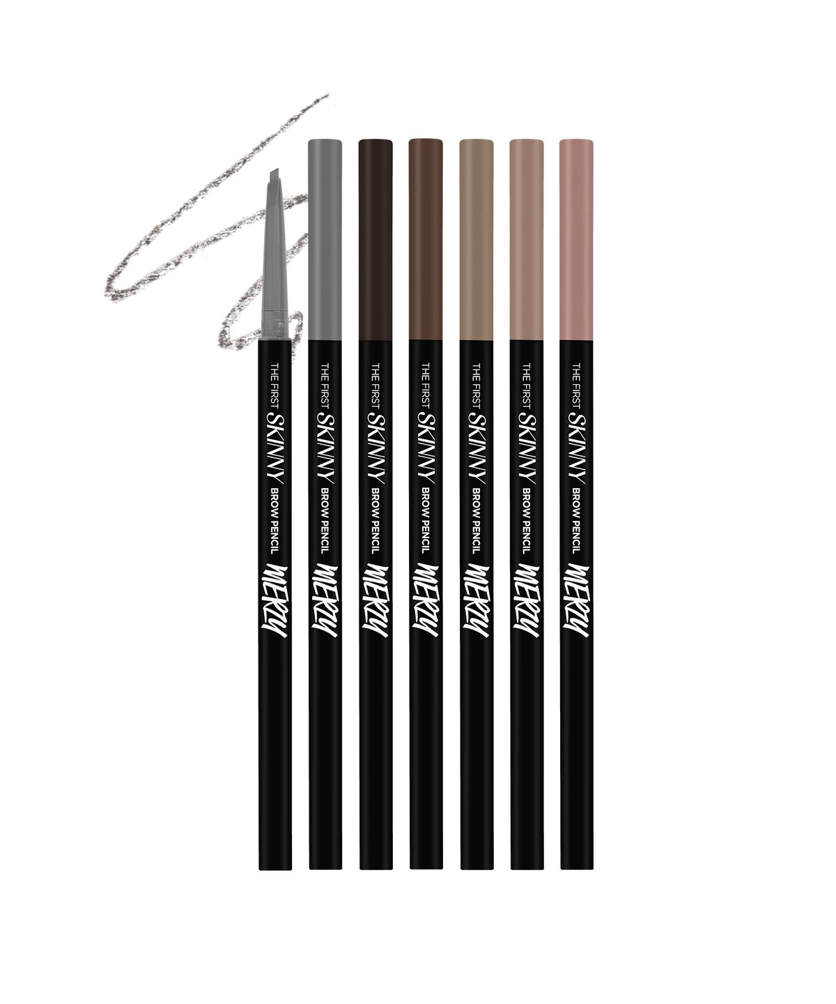 The First Skinny Brow Pencil Gray brown