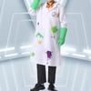 Doplňky kostýmu Šíleného vědce Zpátky do budoucnosti Plášť šíleného vědce Brýle Kravata Halloweenský Cosplay kostým