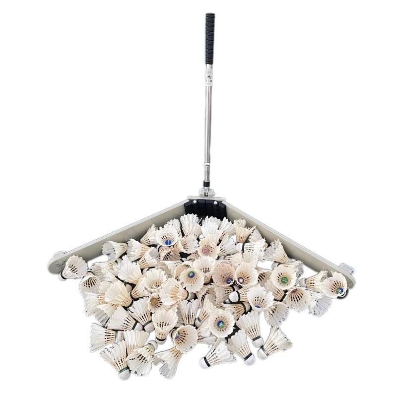 Ball Sweeper Foldable Telescopic Badminton Ball Picker Handheld Badminton Collector Badminton Training Equipment