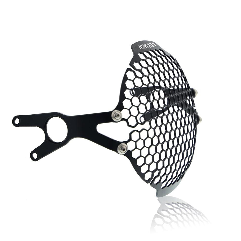 Motorcycle Headlight Cowl For Yamaha XSR900 XSR 900 2016-   2018 2017 Headlight Guard Grille Protector