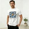 PEACE TShirt Summer 100 Cotton TShirts For Unisexs Harajuku Casual Tshirt ShortSleeved Vintage Clothing