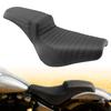 2-Up Front Rear Seat For Harley Softail Standard Deluxe Street Bob 2018-2025 Motorcycle Driver Passenger Cushions Seat
