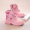 Children's Martin Boots, Girls' Boots, Princess Leather Boots, Spring and Autumn Non-Slip Single Boots To Match with Skirts, Little Girls' Boots