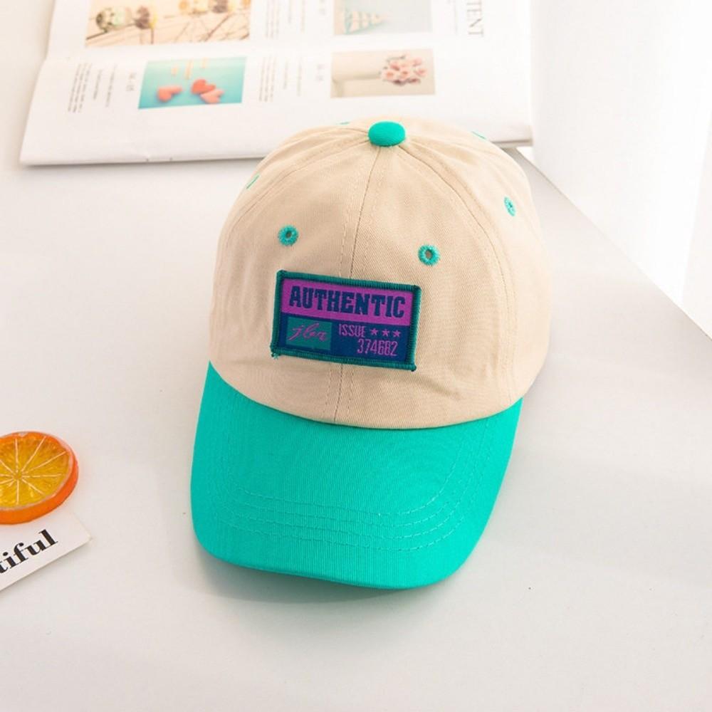 

Letter Embroidery Children Baseball Caps Sun Protection Sunshade Cap New Duck Tongue Cap Outdoor помаранчевий