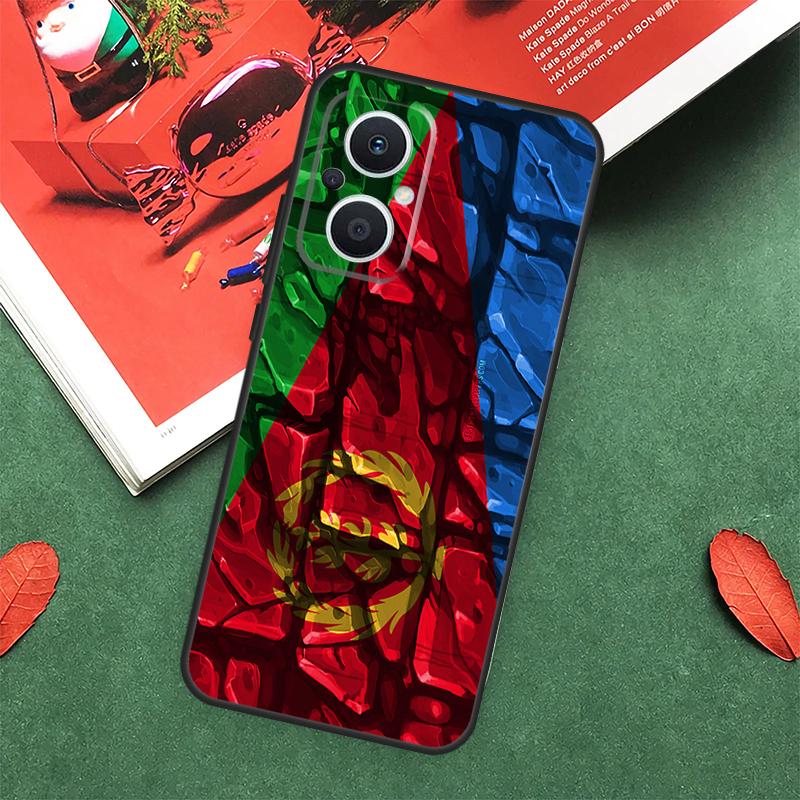 Eritrean Flag Case For OPPO Reno 13F 14F 12F 11F 12 11 10 14 Pro 8T 8 Lite OPPO Find X9 X8 X6 X5 Pro Cover