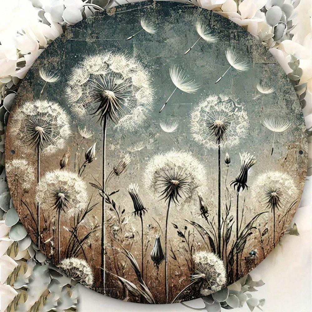 

2D Flat Metal Tin Sign Wall Art Home Decor Hanging Plaque Ornament