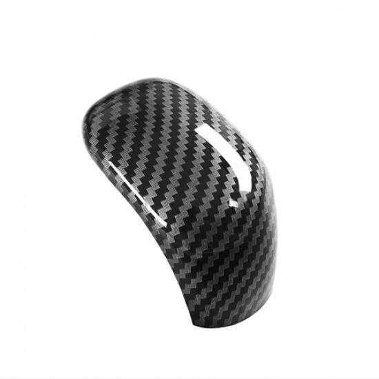 Carbon Fiber Gear Shift Knob Cover Trim 1pcs For Nissan Altima -2024