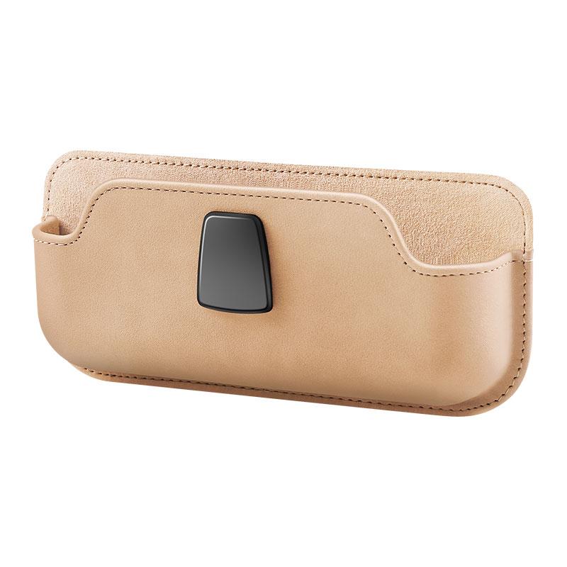 Car Adhesive Glasses Case Car Glasses Case Sunglasses Rack Multi-function Storage Bag Instrument Panel Non-destructive Installat