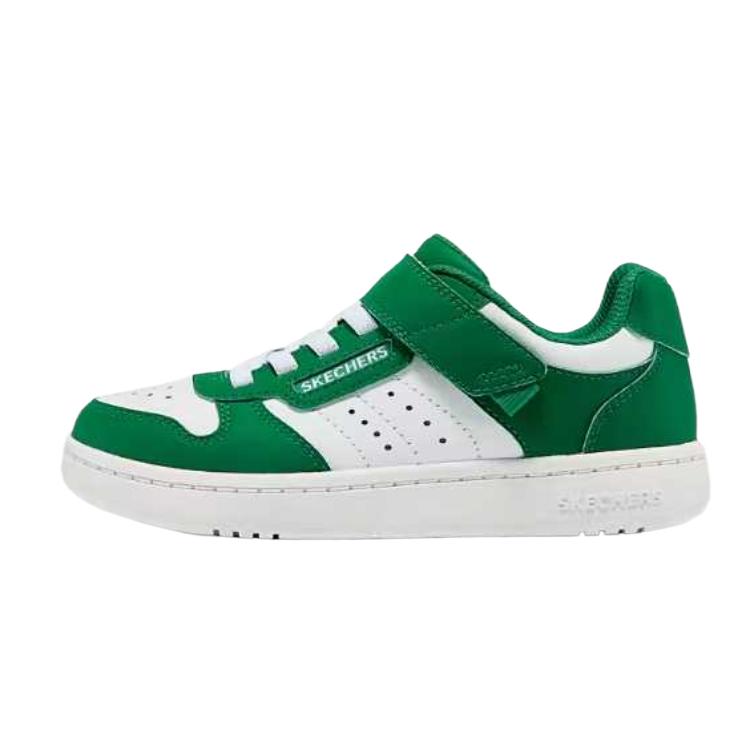 Skechers Comfortable Cool Breathable Low-Top Kids Skate Shoes Kids sneakers Green 405638L-GRW 27.5