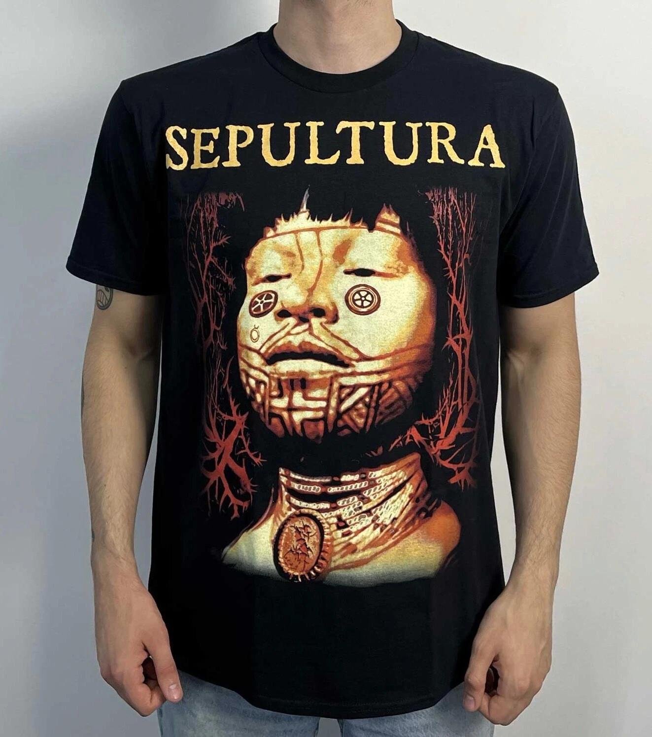 Sepultura - Корни (Gildan) Футболка Black soulfly slayer 2XL