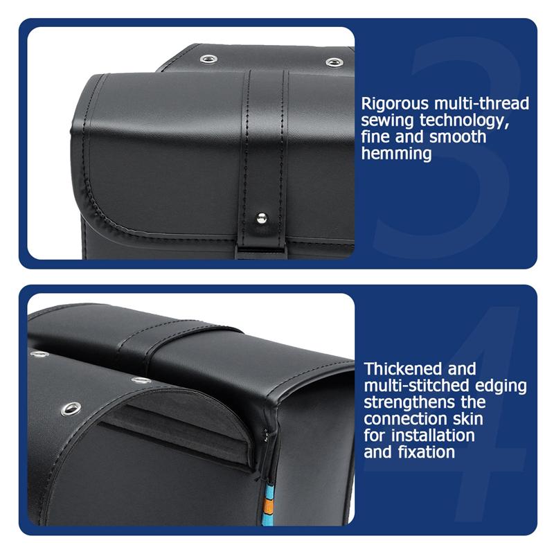 Universelle Motorrad-Satteltaschen Wasserdichtes Renn-Reise-Koffer-Satteltaschen Rücksitztasche Für BMW KAWASAKI YAMAHA Honda