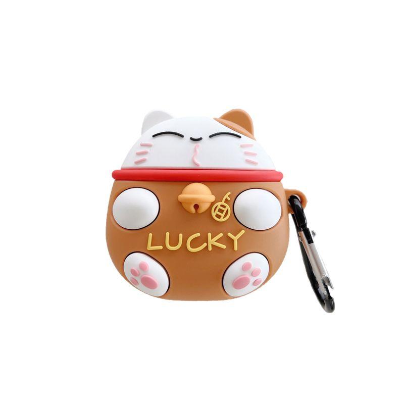 

Чехол для наушников 6-го поколения Bluetooth 4E/Pro4 SE2/3 Защитный чехол Пара Стильный Freebuds5 Чехлы для наушников Защитный чехол Силиконовый Мягкий Huawei SE2/SE3 Yellow lucky cat