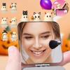 Ghostees Mystery Phone Buddy Halloween Ghost Phone Accessories Stick-on Cute Car Decor Rearview Mirror Dashboard Decorations