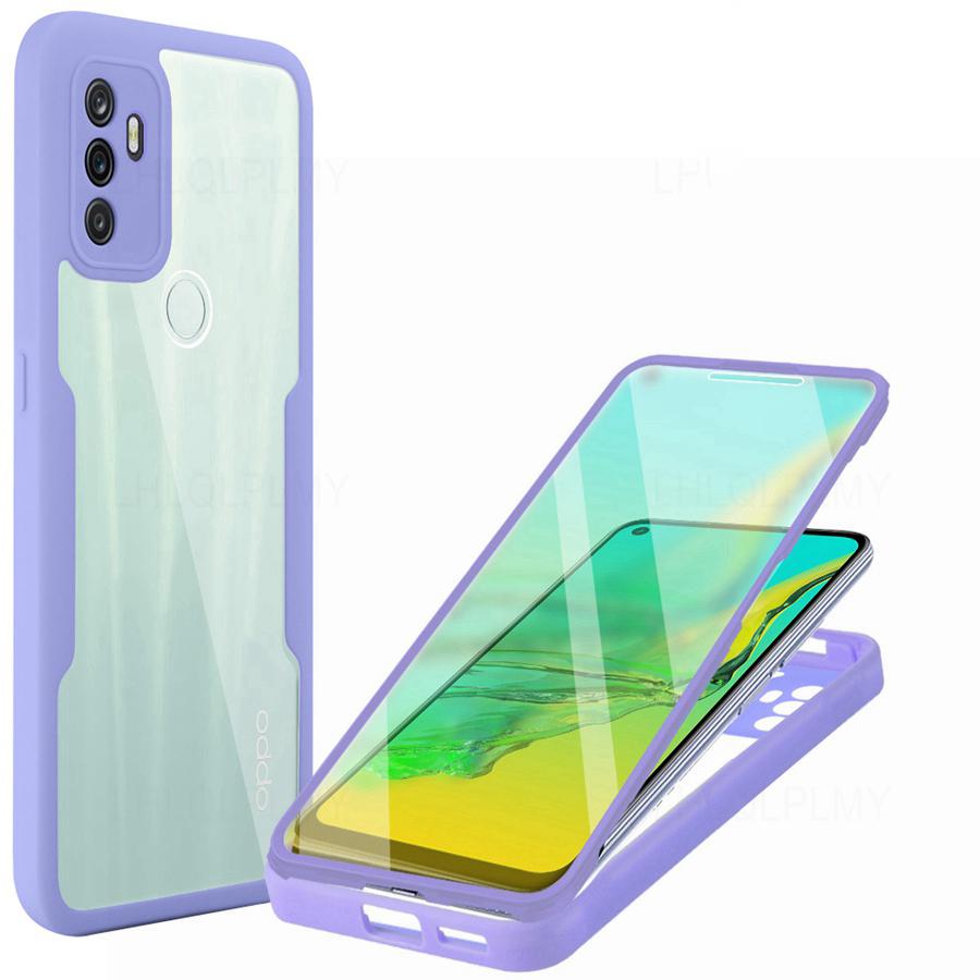Front Back Protect ShockProof Case For OPPO A40 A40M A96 A76 A52 A72 A15 A54 A74 A94 5G A79 A5 A9 2020 A53 A16 Find X5 Pro Cover