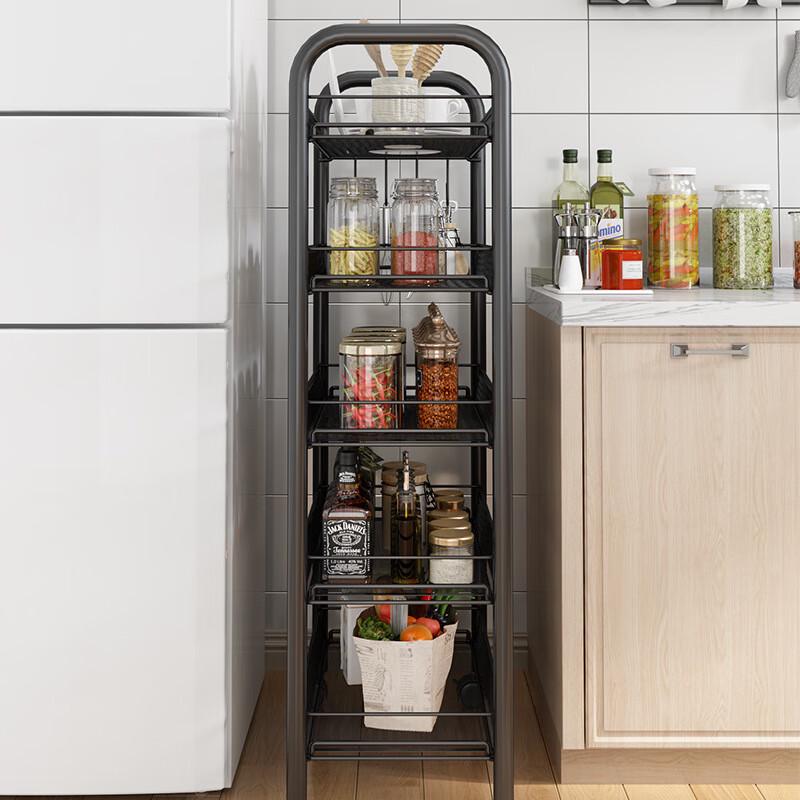 Hufeng Multi-layer Rolling Kitchen Storage Cart