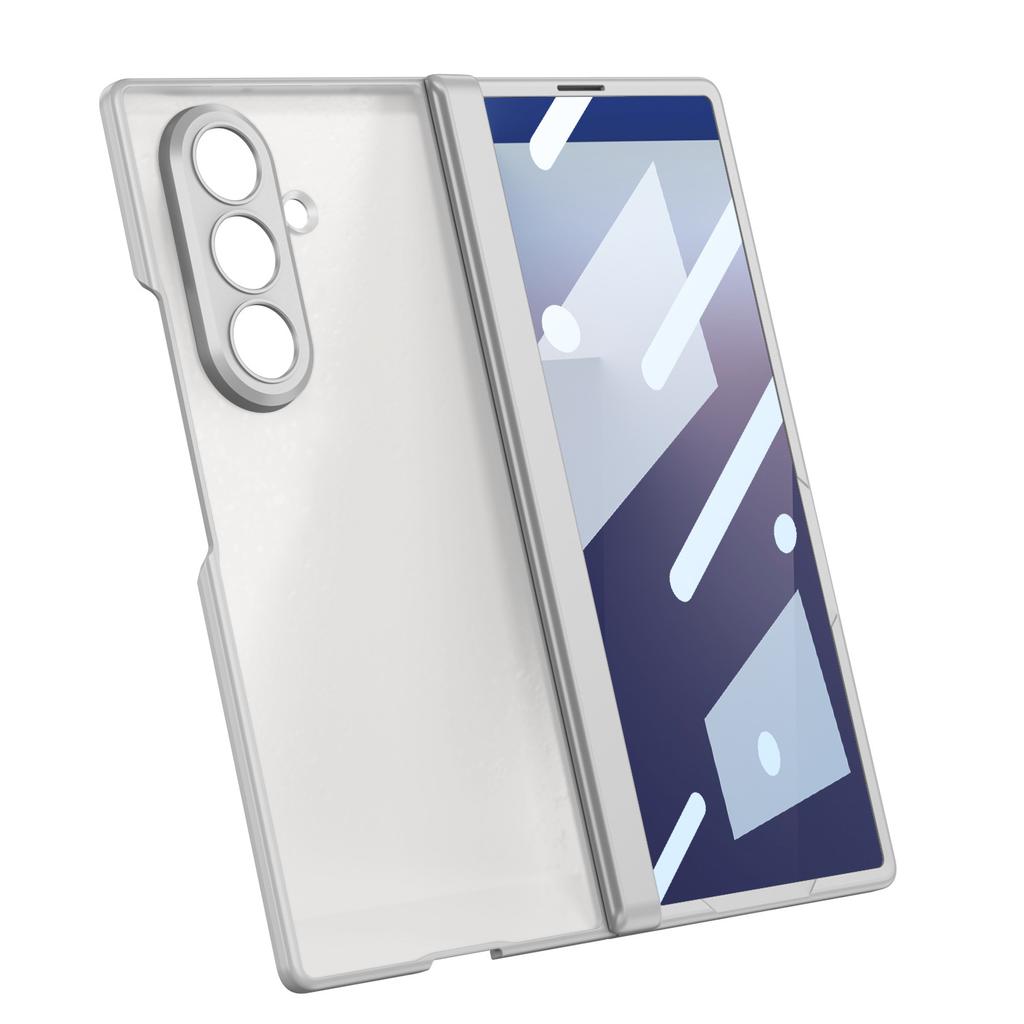 Etui i folia ochronna na telefon komórkowy Samsung Z Fold7, zintegrowane składane obrotowe etui ochronne z przezroczystego PC