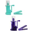 Portable Hand Knitting Machine Embellishment Knit Loom With Hand Crank Hand-Knitted Braided Diy Sweaters And Scarves Accessories