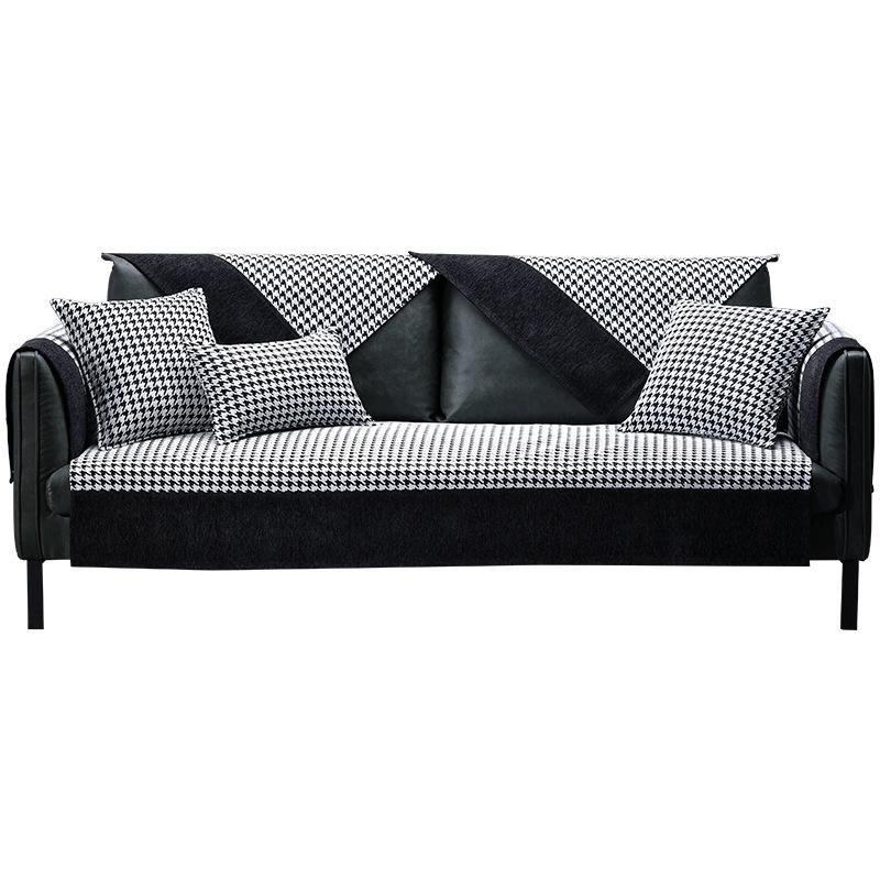 New Nordic Sofa Cover Pet Dog Kids Sofa Mat Combination Corner Couch Towel Non Slip Couch Slipcover Sofa Cushion for Living Room