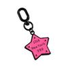 Artistic Vintage Star Heart Keychain Cute Cartoon Star Heart Resin Ornament Sturdy Decorative Home Office Decors