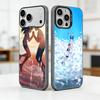 Weathering With You Phone Case For iPhone 17,16,15,14,13,12,11 Plus,Pro Max,XS,Colored Silver Plated Inside Cover