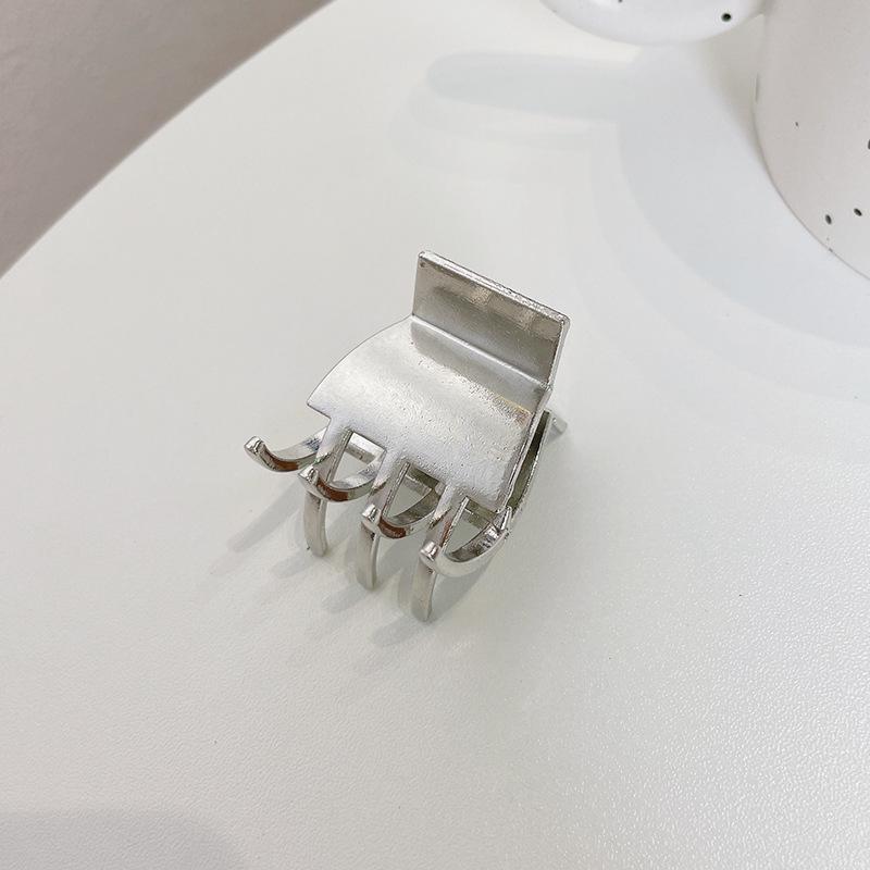 Frosted Flower Anti-Collapse High Ponytail Claw Clip