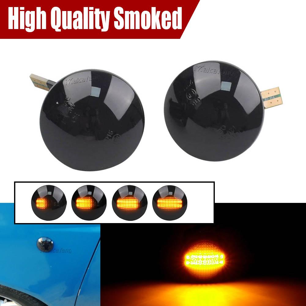 2piece Dynamic Blinker Turn Signal Led Light Sequential Side Marker Indicator Lamp for Range Rover L322 2002-2012 XGB500020A